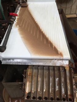 Figure 3: Wilfley Table Test