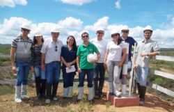 IDEMA technical audit team visiting Borborema project, May 2016.