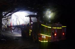 Photo 3: Pybar jumbo at work in Golden Age Pump Station