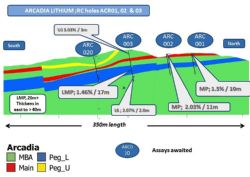 Cross Section Orientation: South - North Cross Section