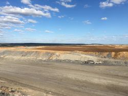 Image 3: Topsoiling & seeding underway