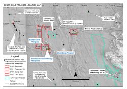 Figure 2: The Cobar Gold Project is located in a regionally productive mining district with several nearby long-life operations and significant new discoveries including Helix’s Collerina Copper Project.