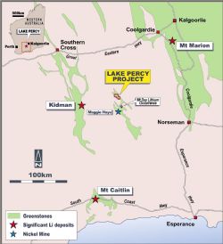 Lake Percy Project – Location Plan and Regional Geology