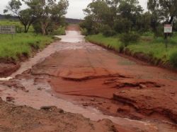 Roads across all fields were affected by wash-outs and flooding, resulting in road closures.