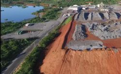 Antas Mine ROM pad, seeding and preparation of the ROM pad flanks