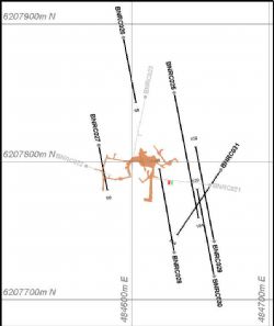 Recent drilling at Bygoo South.