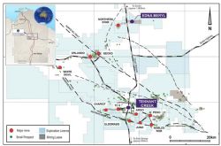 Location diagram of the Edna Project Area