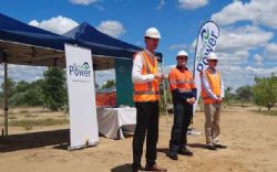 Queensland Energy Minister Mark Bailey, Genex Chairman Dr. Ralph Craven, and CEO of ARENA Ivor Frischknecht.