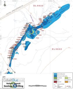 Plan view of Railway Deposit