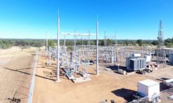 Ergon-Kidston Substation 75% complete.