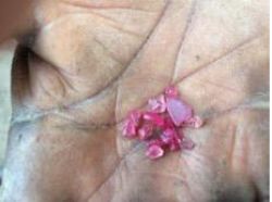 Test pits and artisanal mining activity on newly acquired Licence 8245L