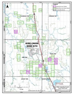 Kidd Township Project Explor Property Map