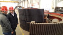 Images of some mining recent equipment produced at the Yantai production facility.