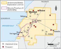 Moonta project location plan