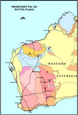 Scotia Project Location Map