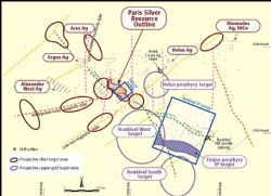Summary Plan –Revised targeting for the Paris-Nankivel mineral system