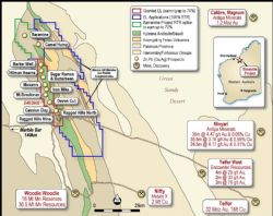Barramine Project and Braeside Project Location Plan