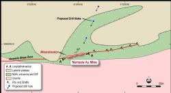 RC Drill Hole Locations