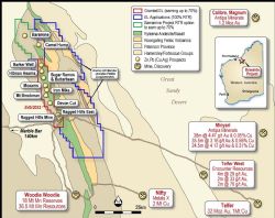 Braeside Location, Geology and Prospect Map