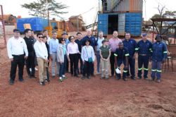 Delegation from the Thai Department of Commerce visiting Mustang's Montepuez Ruby Project.