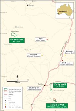 Genoa Bore Location Plan