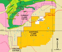 Overview map of the expanded Seymour Lake project