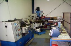 Pre-existing factory machine shop