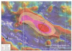 Modelled Aeromagnetic Feature within E09/2018