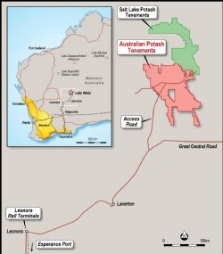 APC and SO4's Lake Wells project tenure