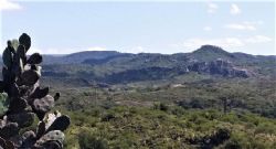 Catamarca Pegmatite Project Area – An example of outcropping pegmatites.