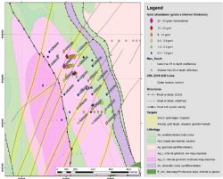 Results of Ardea's initial drill program at Gale