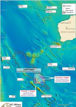 Location of the Lamil Project