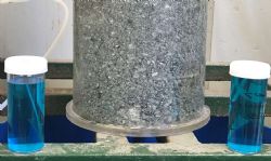 Metallurgical column test-work