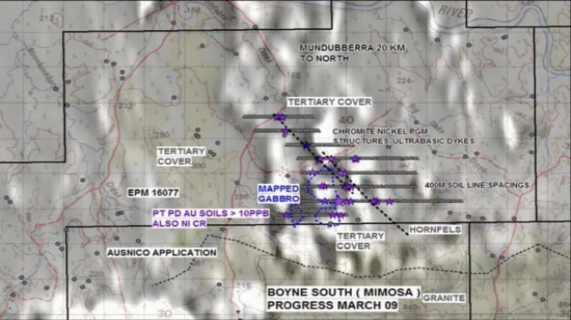 AusNiCo Boyne South Prospect