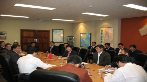 BRL与山东地质矿产勘查开发局谈判中