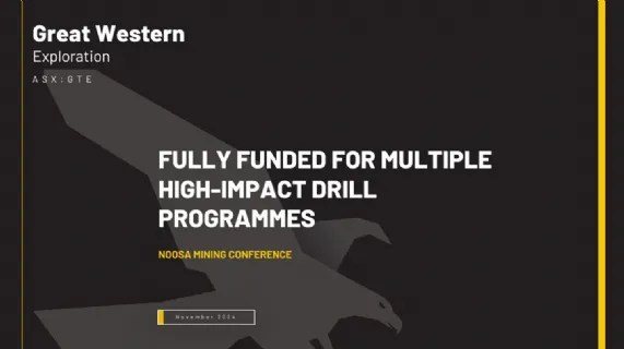 Noosa Mining Conference presentation November 2024