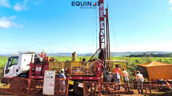 Substantial Titanium Intercept of 52m at 9.8% TiO2 from Surface