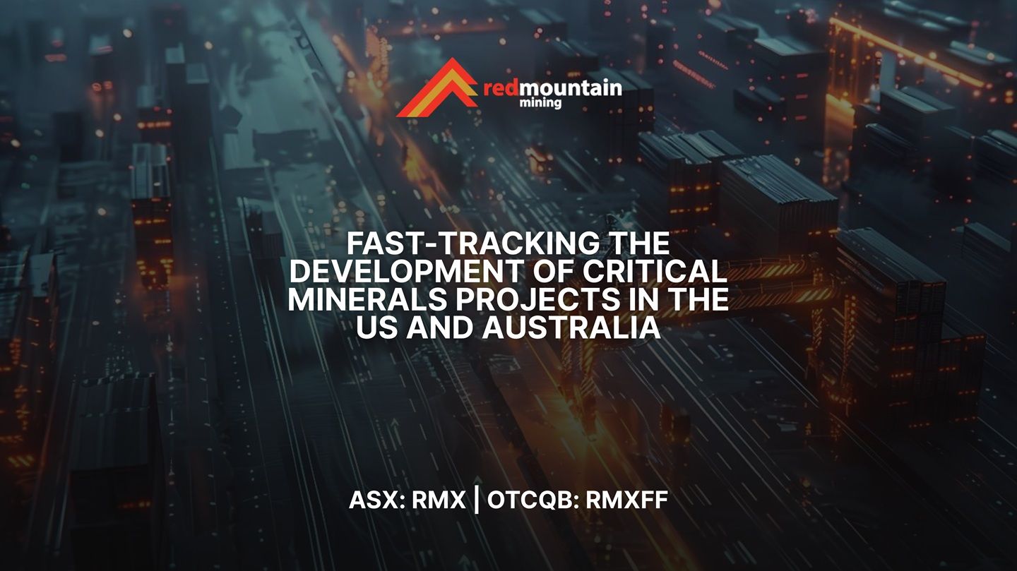 Red Mountain Mining Limited (RMX.AX) Commences Metallurgical Testwork at High-Grade Prospect