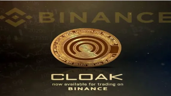Binance Lists CloakCoin (CRYPTO:CLOAK)