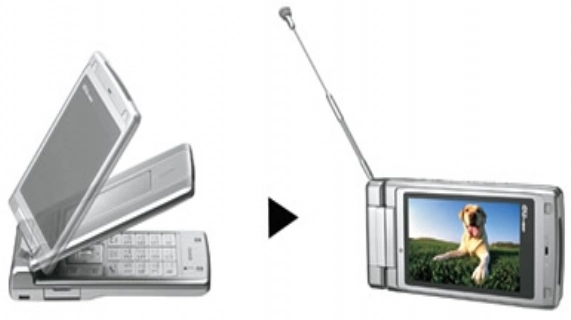 ワンセグ起動時
