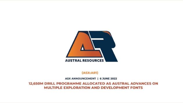 VIDEO: Austral Resources Australia Ltd (ASX:AR1) 12,650m Drill Programme Allocated on Multiple Exploration and Development Fronts