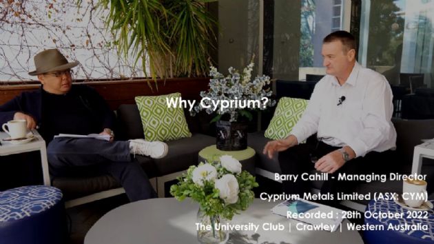 VIDEO: Cyprium Metals Ltd (ASX:CYM) Interview with Samso on the Nifty Copper Project