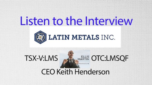 Ellis Martin Report: Latin Metals Inc. (CVE:LMS) Stakes Large Sedimentary Copper Exploration Property in Argentina
