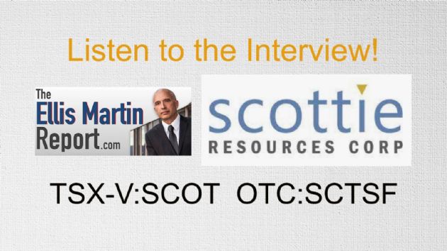 Ellis Martin Report: Scottie Resources Corp. (CVE:SCOT) Intercepts 53.2 G/T Gold Over Over 3 Meters and 17.4 G/T Gold Over 6.57 Metres On Blueberry Zone And Extends Strike