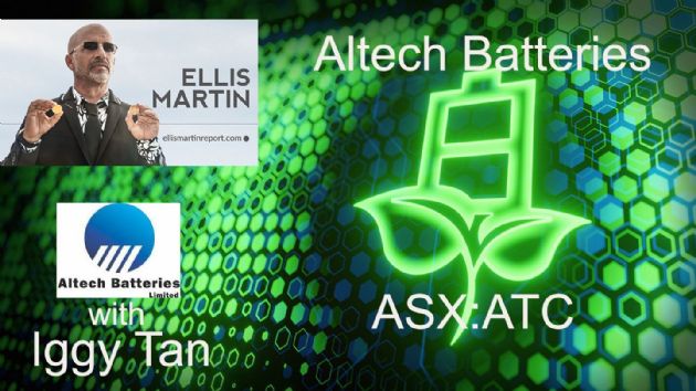 Ellis Martin Report: Altech Batteries Ltd (ASX:ATC) Iggy Tan: Solid State Efficient Sodium Chloride (Salt) Batteries, Changing the Lithium Ion Battery Dynamic for Grid Energy Storage