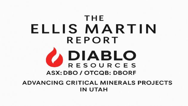 Ellis Martin Interviews Diablo Resources Limited (ASX:DBO) on Utah Silver and Copper Projects