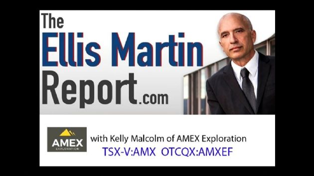VIDEO: Ellis Martin Report: AMEX Exploration (CVE:AMX) (OTCMKTS:AMXEF) Super High Grade Gold in Quebec, Canada
