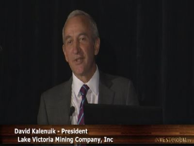 FINANCE VIDEO: Lake Victoria Mining Company (LVCA) CEO David Kalenuik Presents to Manhattan Investors at Investorium.tv