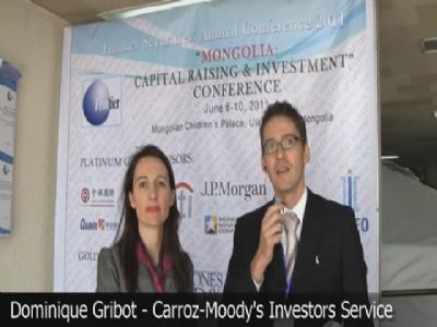 Moody's Investors Service (NYSE:MCO) Vice President Business Development Dominique Gribot Carroz Speaks With Frontier Securities at Mongolia: Capital Raising and Investment Conference