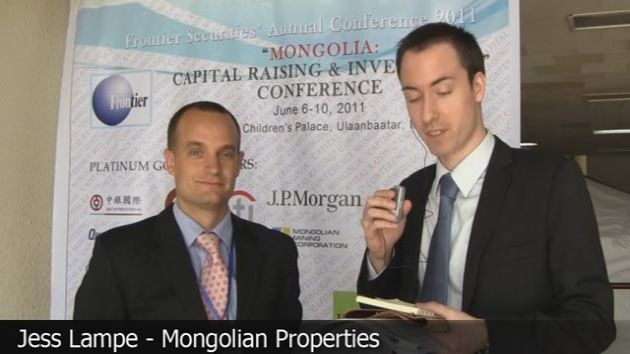 VIDEO: Mongolian Properties Head Office Manager Jess Lampe Speaks With Frontier Securities at Mongolia: Capital Raising and Investment Conference